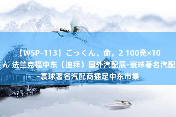 【WSP-113】ごっくん、命。2 100発×100人×一撃ごっくん 法兰克福中东（迪拜）国外汽配展-寰球著名汽配商插足中东市集