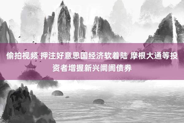 偷拍视频 押注好意思国经济软着陆 摩根大通等投资者增握新兴阛阓债券